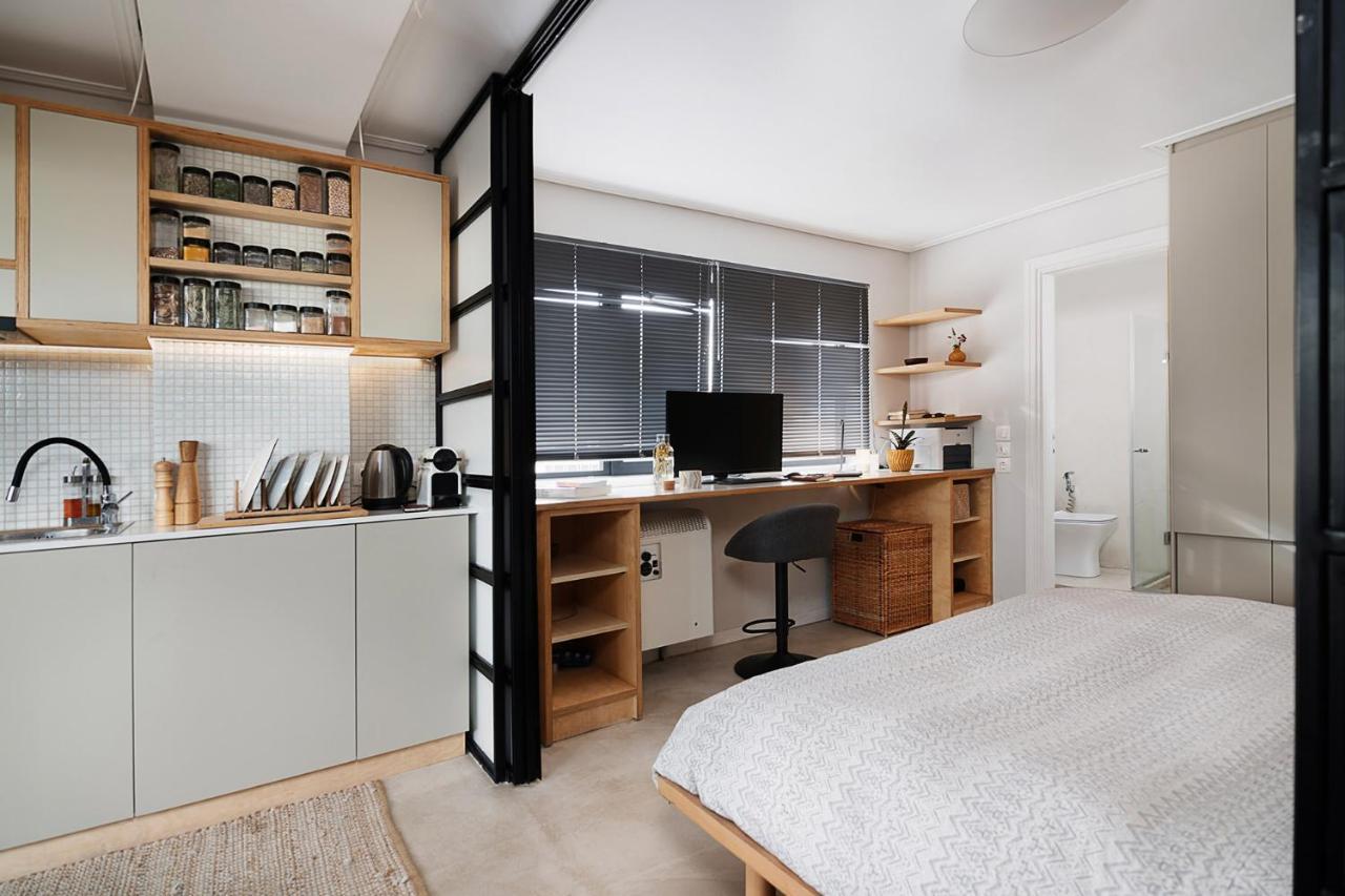 Unique Solar Penthouse With Jacuzzi And Sauna In Central Athen Eksteriør billede