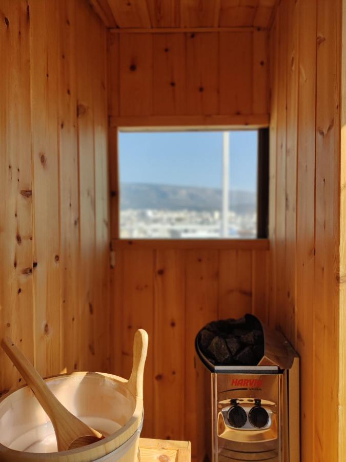 Unique Solar Penthouse With Jacuzzi And Sauna In Central Athen Eksteriør billede